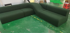 Ghế Sofa Phòng Khách Kiểu Xoắn Uốn Cong Hình Học Góc Chữ L Thiết Kế Sáng Tạo Hiện Đại Nhiều Chỗ Ngồi - Product Image 5