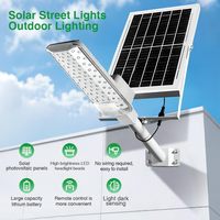 Lampu Jalan Tenaga Surya LED Hemat Biaya Tinggi, Tahan Air IP65, Bahan ABS, Tahan Segala Cuaca untuk Penggunaan di Jalan, Tahan Lama
