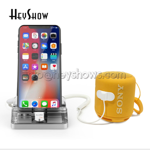 Chống trộm Acrylic điện thoại thông minh đứng với chống trộm báo động an toàn điện thoại hiển thị chủ cho điện thoại di động cửa hàng bán lẻ - Product Image 5