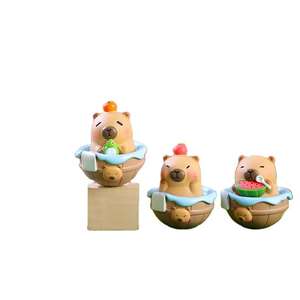 Caja Sorpresa de Juguete Educativo Divertido de Resina de <span class=keywords><strong>Segunda</strong></span> Generación de Capibara Lindo, 5 cm, Juguete Creativo de Fábrica Artesanal - Product Image 4