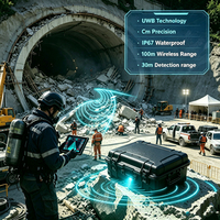 Détecteur de vie UWB pour espaces confinés souterrains, équipement de recherche, détecteur de survivants d'accidents miniers, outil de détection traversant les murs, signes vitaux
