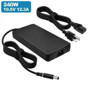 Hot Selling Oplader & Adapter 240W 19.5V 12.3A 7.4*5.0Mm Laptop Power Adapters Supply Voor Dell lader