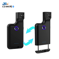 Lector de Códigos de Barras Portátil con Clip Trasero para Móvil JR HC-101DC, Escáner de Códigos de Barras Inalámbrico 2D para Supermercados