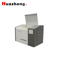 Équipement de test de la résistance diélectrique de l'huile isolante 80 kV conforme à la norme ASTM D1816 entièrement automatique, testeur de résistance diélectrique de l'huile de transformateur