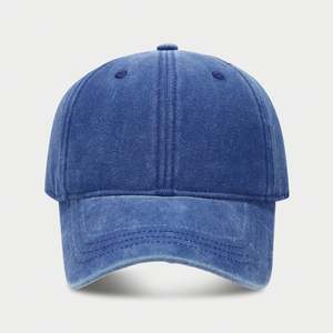 Casquette de baseball en coton lavé de haute qualité réglable broderie 3D personnalisé chapeau pour hommes en gros en stock - Product Image 5