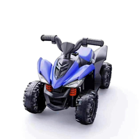 Quad électrique à quatre roues unisexe pour enfants de 2 à 6 ans, jouet à piles télécommandé en plastique