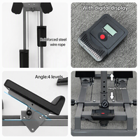 PINJIAN Appareil de fitness réglable de haute qualité pour usage domestique et en salle de sport – Machine de fitness pour exercices de rampe