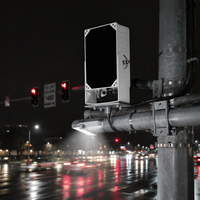 Lampu Strobo LED Inframerah S-LD064 18-25M IR Lampu LED untuk Kamera ANPR untuk Pengenalan Plat Nomor Parkir
