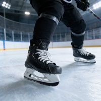 Support de lame de patin en fibre de carbone pour jeunes et seniors, accélération pour le hockey sur glace et sur gazon