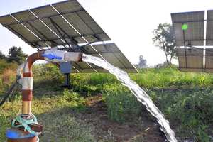 Bomba de Agua Solar de Alta Presión sin Escobillas con Impulsor de Latón para Riego - Product Image 3