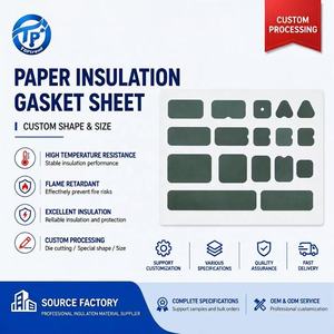 Joint d'isolation en papier adhésif simple face équivalent au matériau Formex, pour isolation électrique de batterie, tampon découpé sur mesure - Product Image 1