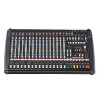 Console de mixage audio compacte professionnelle CMS1600-3 à 16 canaux avec 2 effets, interface USB, égaliseur 11 bandes pour studio, scène en direct