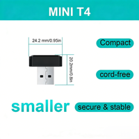 Adaptateur CarPlay/Android Auto filaire et sans fil, modèle T4, connexions USB/Type-C, universel pour voiture