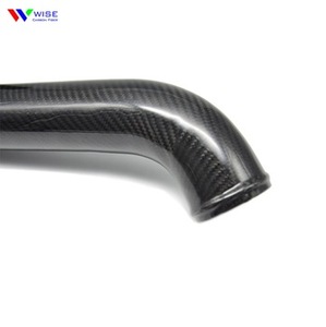Tubo grande de fibra de carbono personalizado tubo doblado de fibra de carbono forjado tubo de entrada de aire de fibra de carbono - Product Image 2