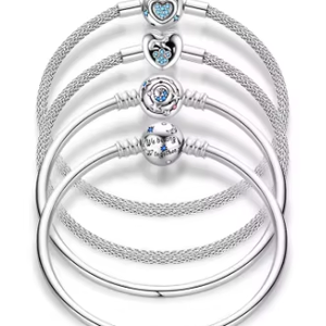 <span class=keywords><strong>Pulsera</strong></span> <span class=keywords><strong>Pandora</strong></span> de Plata de Ley 925, Nuevo Diseño en Oferta, 92n, Ojos Azules contra el Mal, Plata de Ley 925 para Niñas - Product Image 2