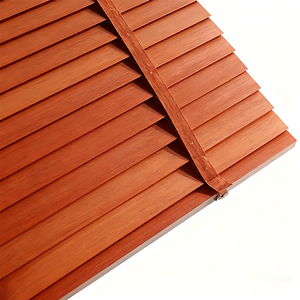 Tende Veneziane Elettriche Motorizzate Effetto <span class=keywords><strong>Legno</strong></span> con Lamelle Regolabili e Telecomando Smart per Casa e Ufficio - Product Image 4