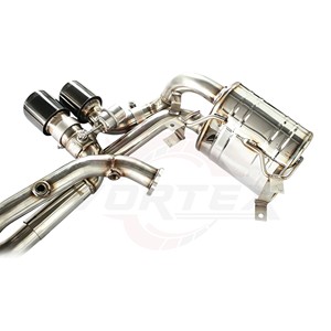 ท่อไอเสีย SS304ระดับพรีเมี่ยม Vortex สำหรับ PORSCHE 911 997.1 997.2 Carrera valvetronic catback อัพเกรดการแข่งรถ - Product Image 6