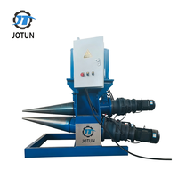 Jotun Rouleuse hydraulique automatique à cône en acier inoxydable à 4 rouleaux pour la fabrication de cônes