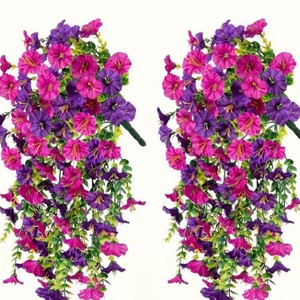Bouquet de fleurs artificielles Kang Kang, 30cm-100cm, décoration murale en plastique - Product Image 1