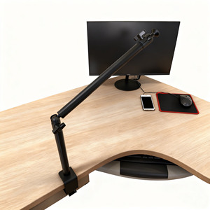 Ma Thuật Cánh Tay Kẹp <span class=keywords><strong>Kit</strong></span> 360 ° Bóng Đầu Máy Ảnh Núi Cho Màn Hình Đèn Flash LED Ánh Sáng Microphone Máy Ảnh Lồng Hành Động Máy Ảnh Điện Thoại Di Động - Product Image 1