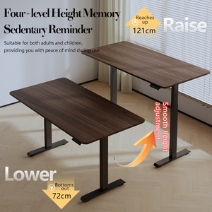 D-1B Bureau debout électrique intelligent à double moteur abordable, tables de bureau réglables <span class=keywords><strong>en</strong></span> <span class=keywords><strong>hauteur</strong></span>, cadre de bureau relevable - Product Image 5