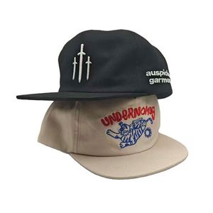 Gorras Planas de Algodón al por Mayor con Bordado Personalizado y Cierre a Presión - Product Image 2