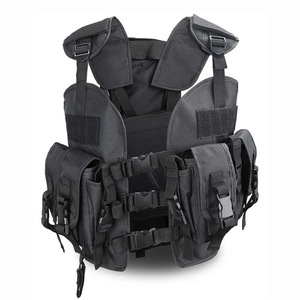 Sac d'hydratation tactique 600D, gilet ventral multifonctionnel, étanche, avec fermeture éclair, doublure en polyester, pour équipement de terrain CS - Product Image 1