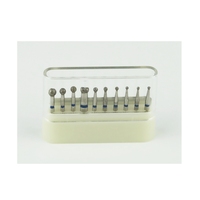 Kit de fraises diamantées FG pour clinique dentaire, instruments rotatifs assortis