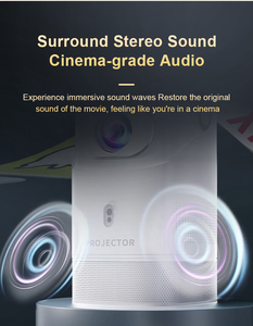 TS-9PRO <span class=keywords><strong>Android</strong></span> <span class=keywords><strong>13</strong></span> 720P <span class=keywords><strong>Mini</strong></span> <span class=keywords><strong>Pico</strong></span> Máy chiếu di động 4K nhà thông minh video rạp hát di động BT Wi-Fi mới trò chơi video máy chiếu - Product Image 3