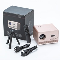 Projecteur intelligent Q96 E450 Android 11 4K 200 Lumens Mini Portable pour Bureau et Domicile 1080p Option Laser LED Professionnel