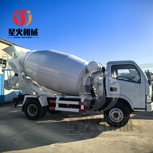 Camión Mezclador de Concreto Autocargable de 4m3, Camión Mezclador de Concreto para Obras de Construcción - Product Image 4
