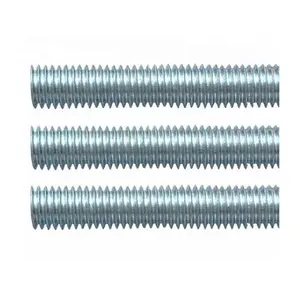 4.8/ 8.8/ 10.9/ 12.9 Grade Custom Internally Threaded Rod M8M10M12M14M16M Din975 Double End Threaded Rod