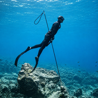 Lance de pêche SEEHOO améliorée en fibre de carbone avec pointe en acier inoxydable 17-4, outils de pêche sous-marine, lance de pêche manuelle avec pointes fendues