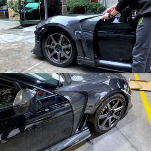 สำหรับ BRZ FT86 GT86 FRS EPA สไตล์คาร์บอนด้านหน้ากว้างบังโคลน + 20มิลลิเมตร - Product Image 2