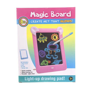 Precio barato 3D creativo arte glow magic tablero de dibujo juguete para niños - Product Image 4