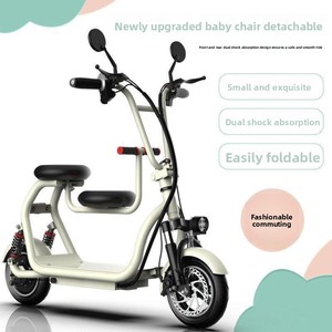 Nouvelle Trottinette Électrique <span class=keywords><strong>Pliable</strong></span> 2026 48V 20A avec Batterie Amovible, Cadre en Acier Léger Multi-places pour Trajets Urbains en Famille - Product Image 4