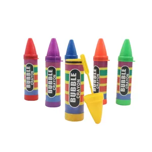 Verão nova chegada produto mini crayon em forma de bolha, brinquedo de água com doce em jarra de embalagem