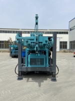 Meilleure foreuse rotative automatique à moteur diesel, type chenille, pour forage de puits d'eau et de forages, avec système de pompe hydraulique à engrenages