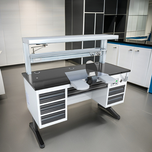 Hiện đại duy nhất nha khoa phục hình bàn làm việc kim loại đen nha khoa Máy hút bụi phòng thí nghiệm Máy Trạm nha khoa kỹ thuật viên phòng thí nghiệm bảng cho bệnh viện - Product Image 5