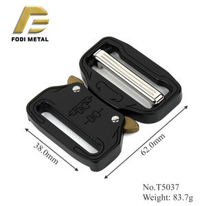 T5037 Custom Logo Taktisches Hunde halsband mit verstellbarer Schnalle für Rottweiler und mittlere Hunderassen - Product Image 5