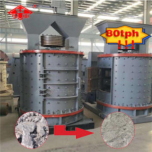 Henan Shaolin TPH Dreizylinder-Vertikalwellen-Prall brecher Factory Direct 132KW Sand herstellungs maschinen Übersee motor - Product Image 1