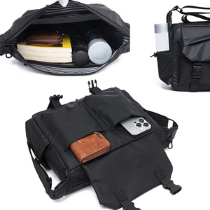 À la mode grande capacité <span class=keywords><strong>bandoulière</strong></span> sport pratique à la mode PU poitrine <span class=keywords><strong>sac</strong></span> affaires courte Distance <span class=keywords><strong>sac</strong></span> de voyage - Product Image 3