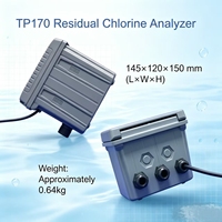 Analyseur de chlore libre TP170 avec circuit SMT hautement intégré et conception anti-interférence pour la surveillance des eaux usées et de l'eau du robinet