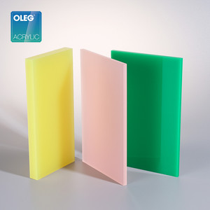 OLEG fabbrica <span class=keywords><strong>Plexi</strong></span> <span class=keywords><strong>vetro</strong></span> fumo grigio solido colore puro superficie lucida 3mm 6mm resina foglio acrilico - Product Image 4