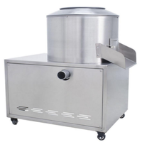 Éplucheuse de pommes de terre entièrement automatique professionnelle, éplucheuse de taro, éplucheuse de patates douces et de pommes de terre, mini éplucheuse de pommes de terre