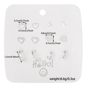 Fashion <b>Stud</b> <b>Earrings</b> Set <b>Crystal</b> Claw Setting Flower Shape Gift Jewelry Made In China - Product Image 4