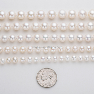 Bracelet <span class=keywords><strong>de</strong></span> perles d'eau douce <span class=keywords><strong>de</strong></span> <span class=keywords><strong>culture</strong></span> naturelle haute brillance blanc grande <span class=keywords><strong>perle</strong></span> d'eau douce Bracelet <span class=keywords><strong>boucle</strong></span> chaîne Bracelet en nacre - Product Image 4