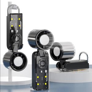 พัดลมไร้สายแบบพกพา Tec Semiconductor Cooling Led รุ่น 0728 สำหรับสั่งซื้อจำนวนมาก ควบคุมความเร็วได้ 100 ระดับ พร้อมแผ่นทำความเย็นแบบ Ice Sensing ช่องเสียบ Type-C - Product Image 2