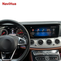 NaviHua Autoradio Android à écran tactile de 12.3 pouces pour Mercedes Benz Classe E W213 2017 2019 Moniteur de navigation GPS automatique multimédia