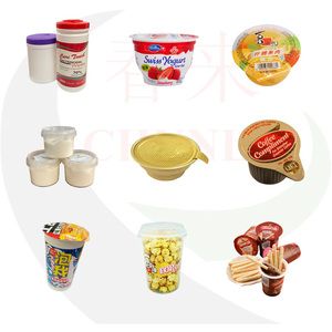 Cốc Giấy Tự Động Ice Cream Cup Nhôm Foil Điền Và Niêm Phong Máy Thực Phẩm Container Sữa Chua Jelly Jam Thiết Bị Đóng Gói - Product Image 6
